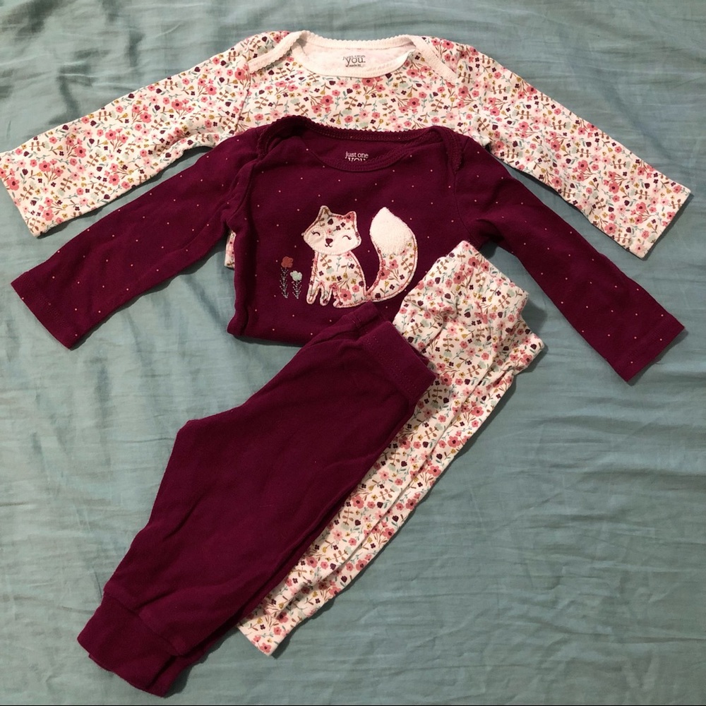 2/$20 Just One You L/S Onesie & Pants Sets